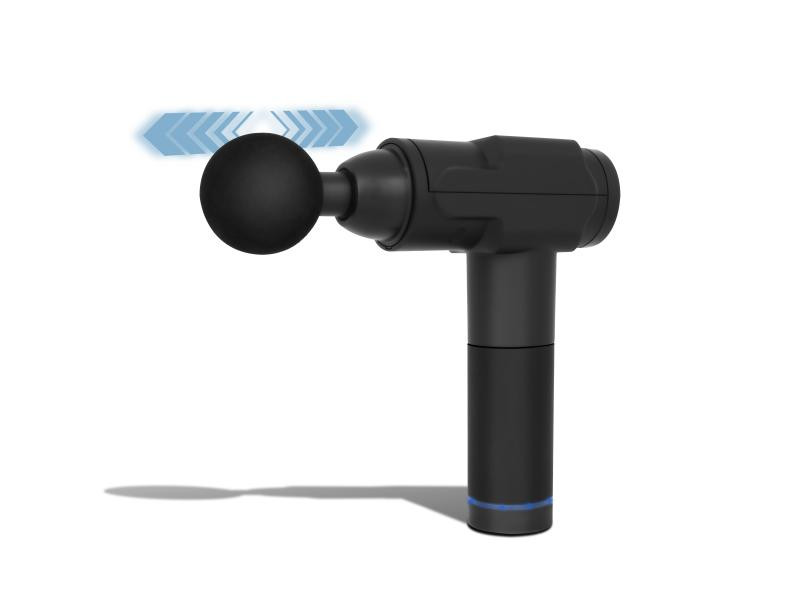 Masajeaador GUN PRO con 6 cabezales