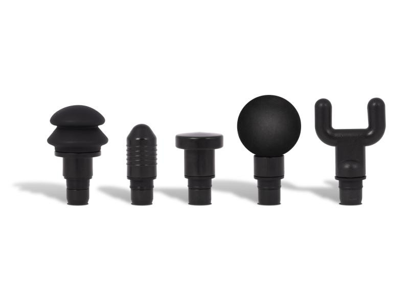 Masajeaador GUN PRO con 6 cabezales